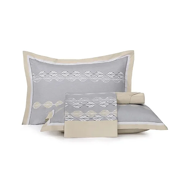 Jogo de Cama Cetim Sublime 300 Fios - Casal - Bossa Nova - Altenburg