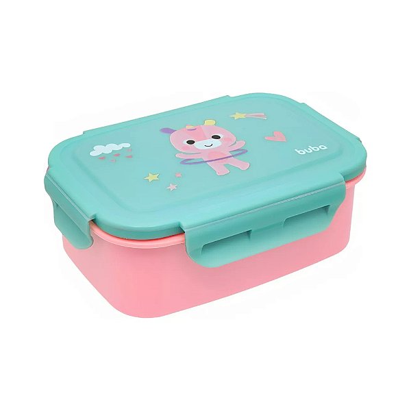 Lancheira Bentô Box Inox - Unicórnio - Buba