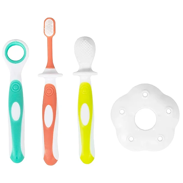 Kit Higiene Bucal com Protetor - 3 Peças - Buba