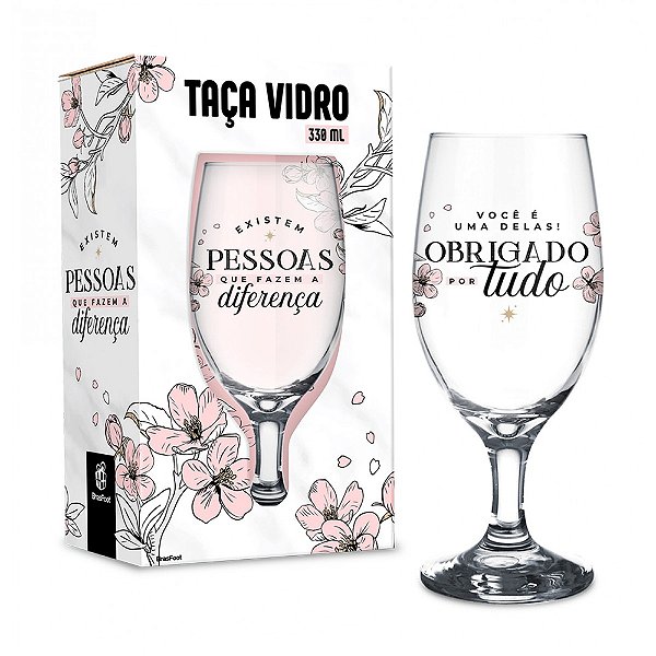 Taça Windsor - Pessoas que Fazem a Diferença - 330ml - Brasfoot