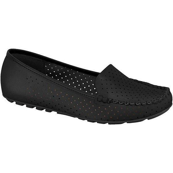 Mocassim Camurça Flex - Preto - Vizzano