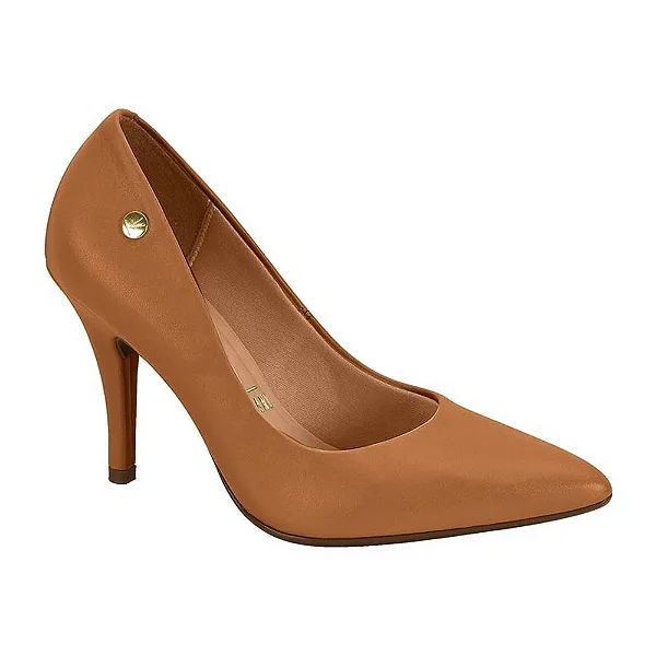 Scarpin Feminino Floather Madri - Caramelo - Vizzano