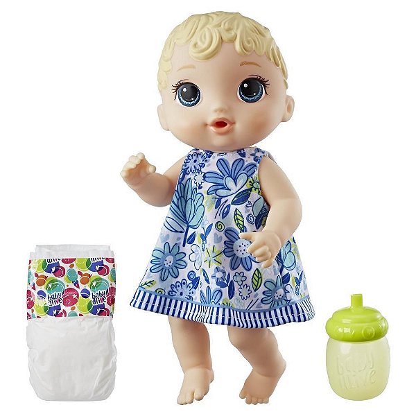 Boneca Baby Alive Hora do Xixi - Loira - Hasbro