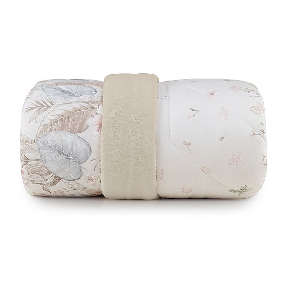 Edredom Dupla Face Blend Malha Casal - Floresta Real - Altenburg