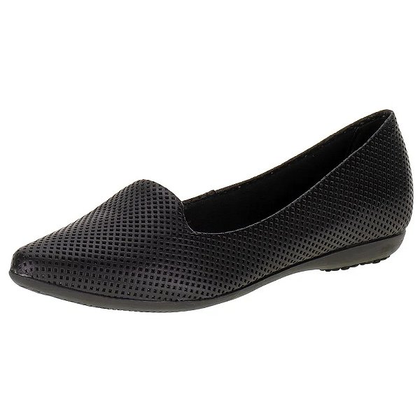 Sapatilha Feminina Bico Fino - Preto - Bottero