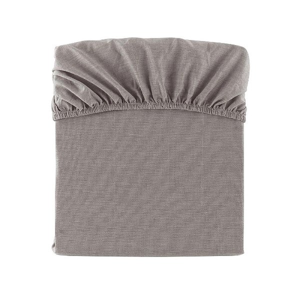 Lençol com Elástico Chambret 200 Fios Queen - Silver - Kacyumara
