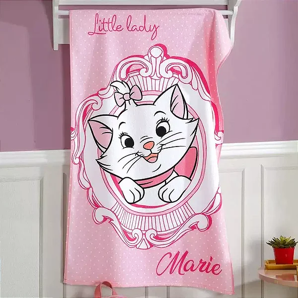 Toalha de Banho Felpuda Infantil - Marie - Dohler