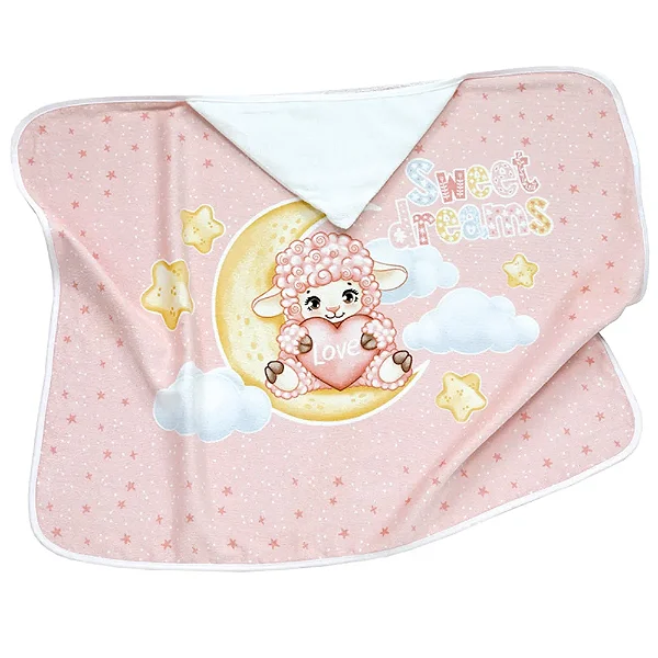 Toalha de Banho Com Capuz Velour - Sweet Dreams - Döhler