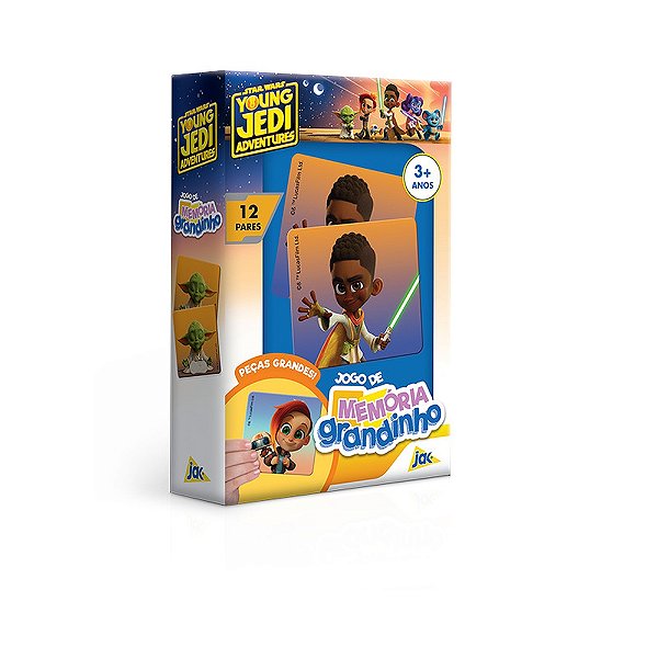 Jogo de Memória Grandinho - Young Jedi Adventures - Toyster