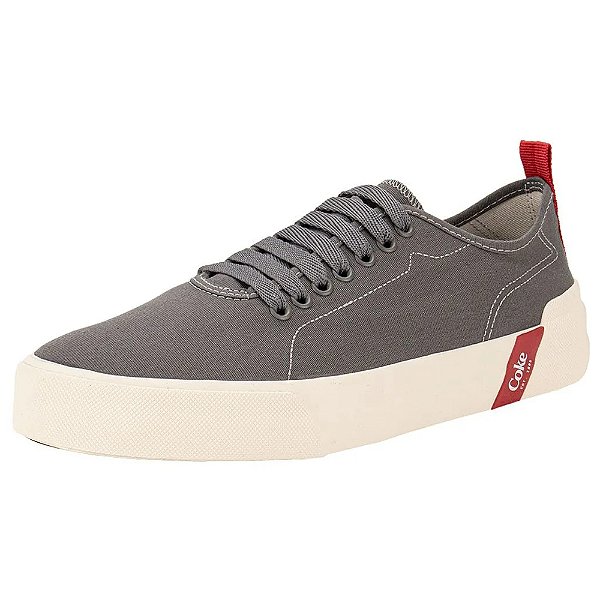 Tênis Masculino Charlotte Canvas - Cinza - Coca-Cola