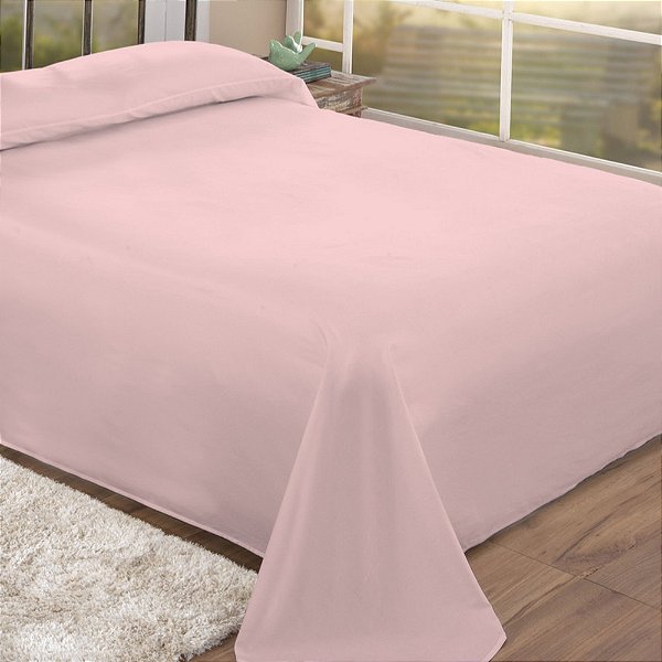 Colcha Dream Piquet Casal - Rosa - Estamparia