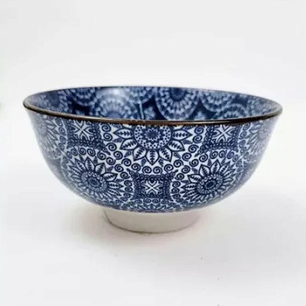 Bowl de Cerâmica Decorado Tam G - Mek