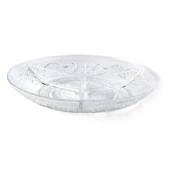 Petisqueira de Vidro Victorian 25cm - Trio - Mimo Style