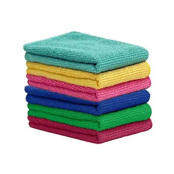 Kit de 6 Panos Multiuso de Microfibra - 40x30 cm - Organiz