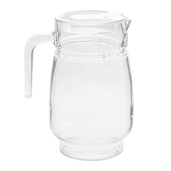 Jogo de Jarra e Copos Liso Clear 5 Peças - Lanty