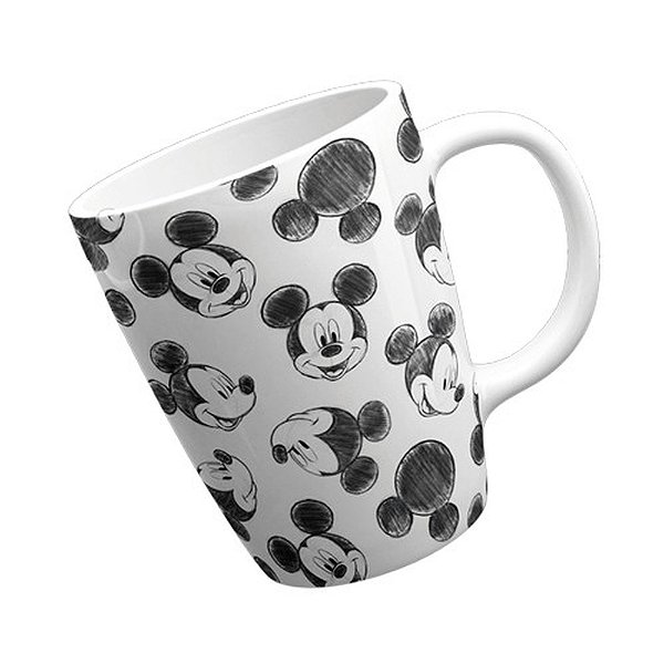 Caneca Cerâmica Mickey Carinha - 330ml - Tuut