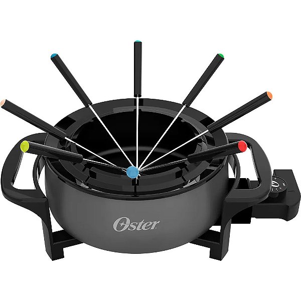 Panela Elétrica para Fondue 8 Garfos Cinza - Oster