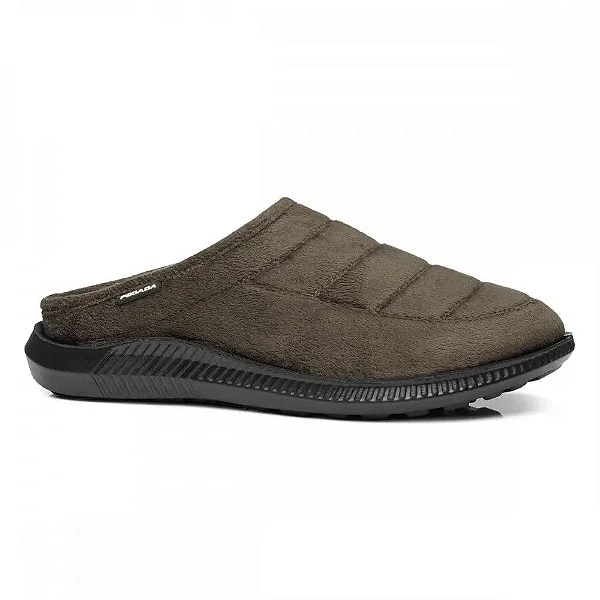 Pantufa Masculina Atoalhada - Marrom - Pegada