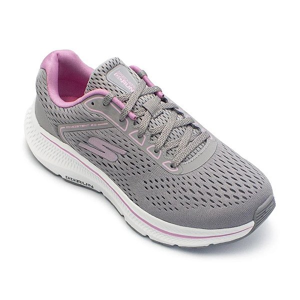 Tênis Feminino Go Run Consistent 2.0 - Cinza - Skechers