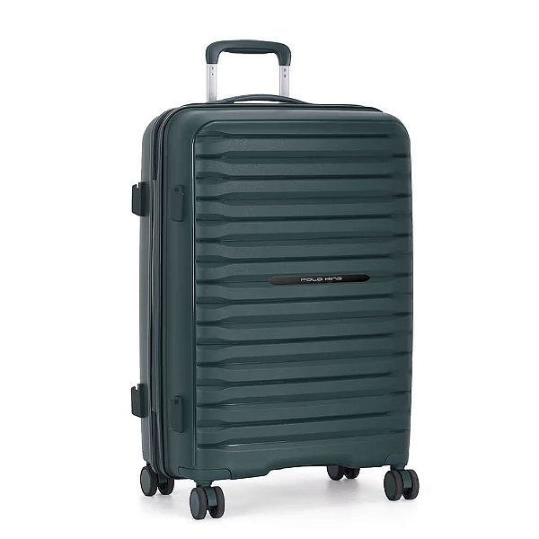 Mala de Viagem Média com Expansor La Paz Verde - 24'' - Polo King