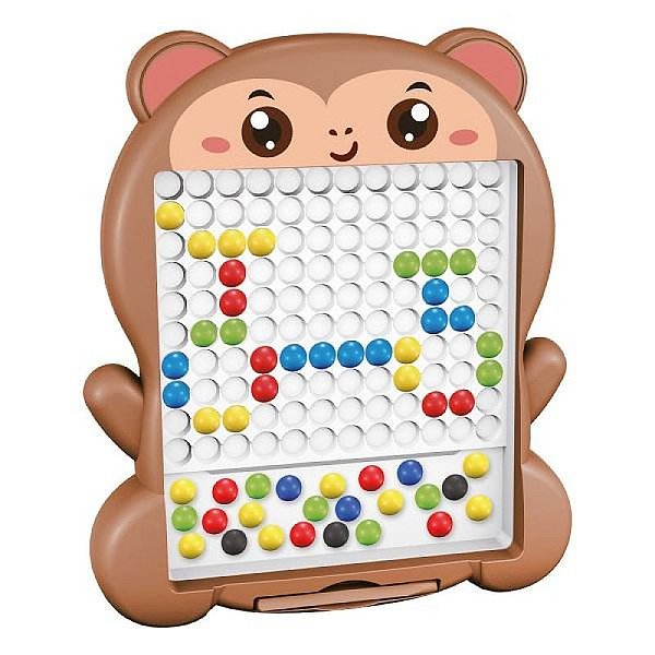 Quadro Desenho Magnético - Macaco - DM Toys