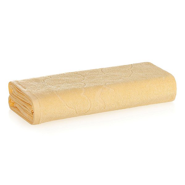 Toalha de Banho Infantil Vick - Amarelo Solar - Karsten