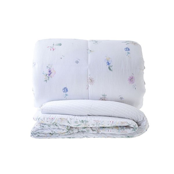 Edredom Queen Vida Bela - 200 Fios - Mersali - Kacyumara