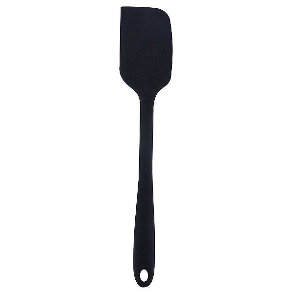 Meia Espátula de Silicone - Preta - Mimo Style