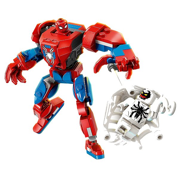 Lego Marvel Spider-Man - Robô do Homem-Aranha vs Anti-Venom - 107 Peças