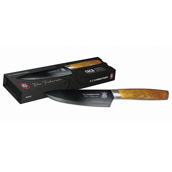 Faca Steel Premium - Corinthians - Brasfoot