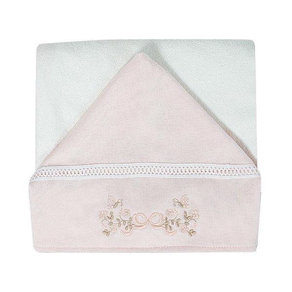 Toalha de Banho Infantil Sublime - Rosa Magia - Hug