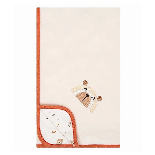 Manta de Soft Minimalista - Terracota - Hug