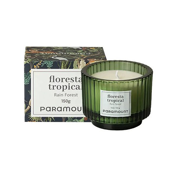 Vela Aromática Floresta Tropical 150g - Paramount