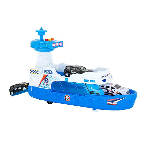 Barco Guarda Costeira - Azul - DM Toys