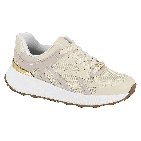 Tênis Feminino Casual Plataforma em EVA - Off-White - Vizzano