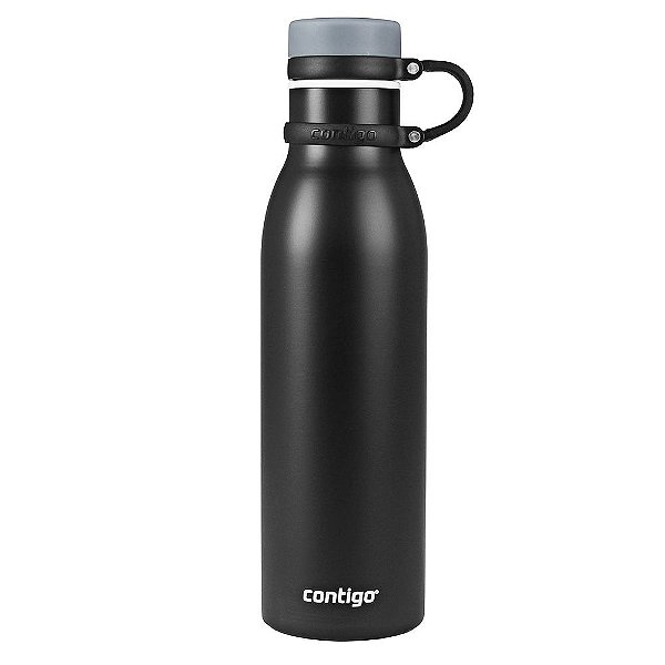 Garrafa Matterhorn Parede Dupla Térmica 591ml - Preta - Contigo