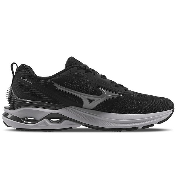 Tênis de Corrida Masculino Wave Dynasty 7 - Preto - Mizuno