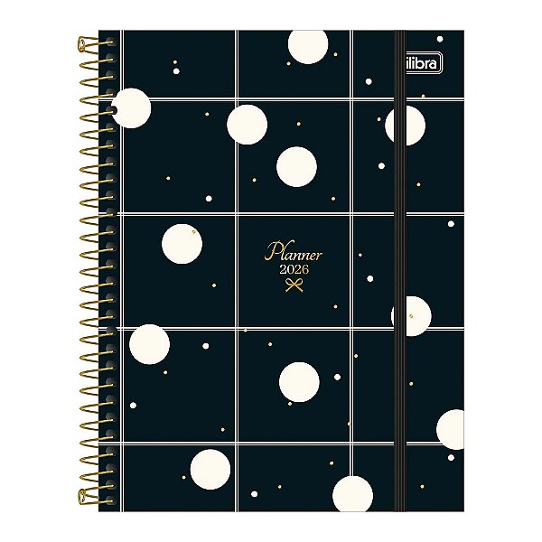 Agenda Planner Espiral West Village 2026 - Poá - Tilibra