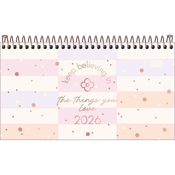 Agenda de Bolso Diária Soho 2026 - Grid - Tilibra
