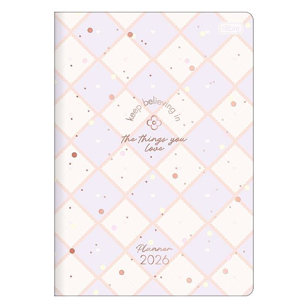 Agenda Planner Soho 2025 - Quadriculado - Tilibra