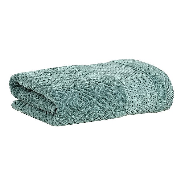 Toalha de Rosto Kyoto Jacquard Aveludada - Verde 3139 - Buddemeyer