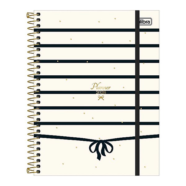 Agenda Planner Espiral West Village 2026 - Laço - Tilibra