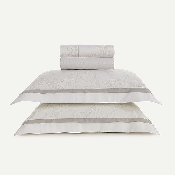 Jogo de Cama 300 Fios Melania - Queen - 4 Peças - Karsten