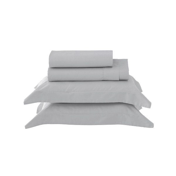 Jogo de Cama Satinee Acetinado Branco Queen - 300 Fios - Kacyumara