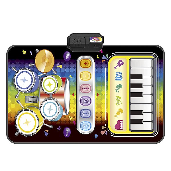 Tapete Musical 2 em 1 - DM Toys