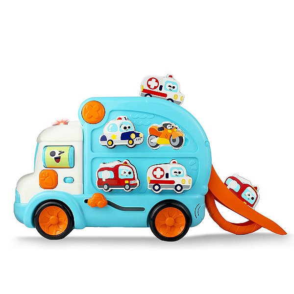 Carrinho Baby Land Bi Bi Blum Didático - Cardoso