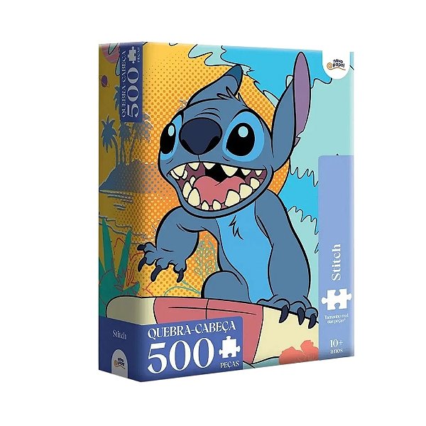 Quebra-Cabeça Stitch - 500 Peças - Toyster