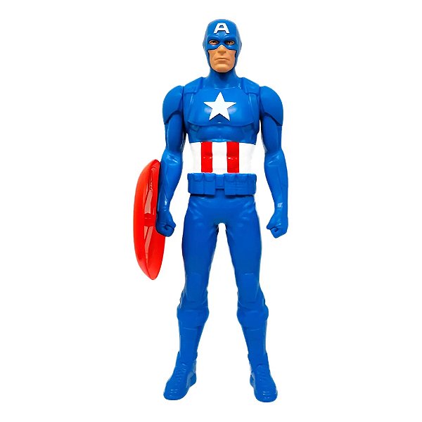 Boneco Super Herói Avengers - Capitão América - 20cm - Hasbro