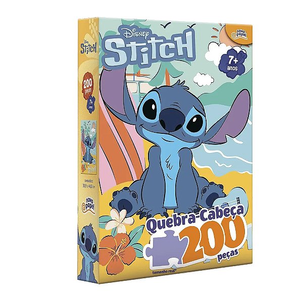 Quebra Cabeça Stitch - 200 Peças - Toyster