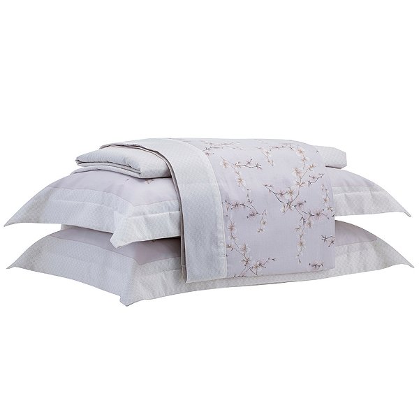 Jogo de Cama Satinee Acetinado Cherry Queen - 300 Fios - Kacyumara